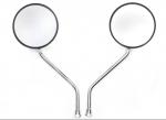 Visszapillantó tükör párban 10-es menettel króm szárral képe